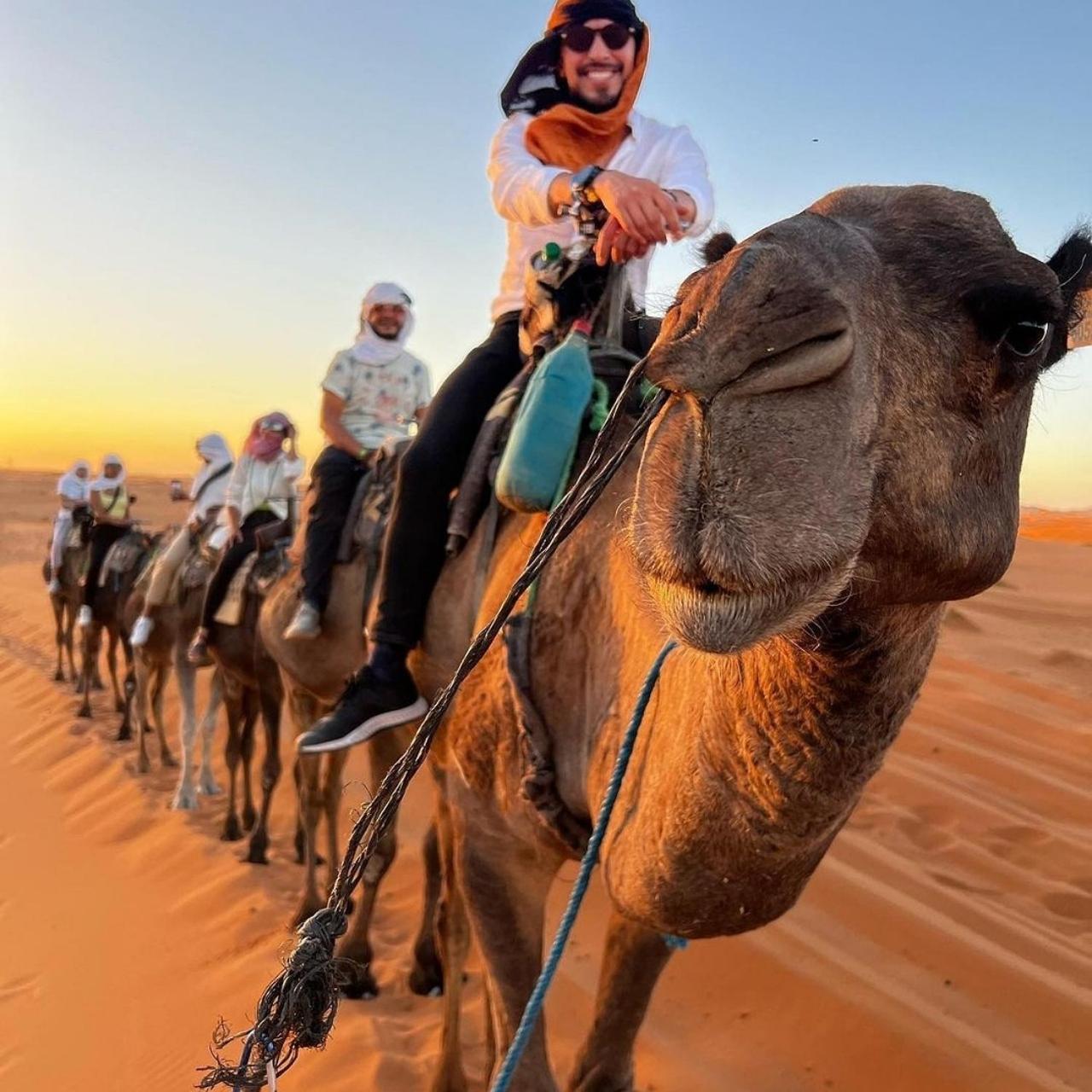 Bivouac La Fibule Des Dunes Merzouga Zewnętrze zdjęcie